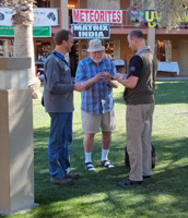 John Rakovan with John White and Mark Mauthner - 2014