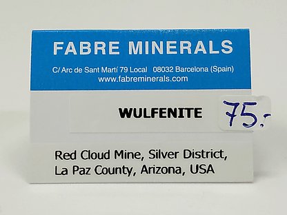 Wulfenite