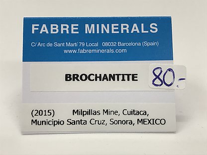 Brochantite
