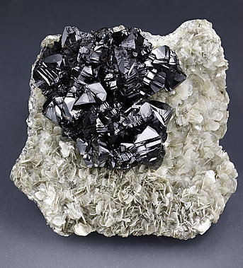 Cassiterite with Muscovite