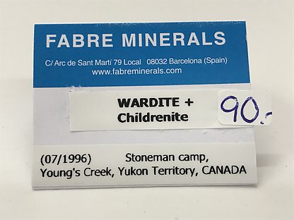 Wardite with Childrenite