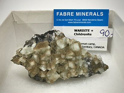 Wardite with Childrenite