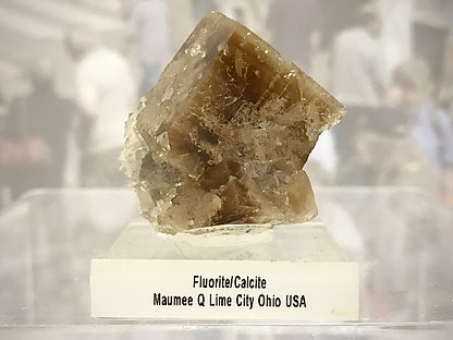 Fluorite with Calcite