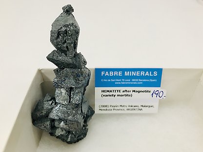 Hematite after Magnetite (variety martite). 