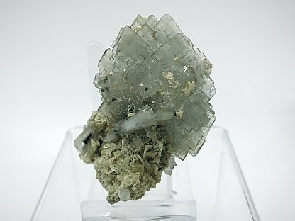 Baryte with Siderite and Pyrite