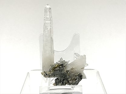 Quartz with Chalcopyrite and Sphalerite