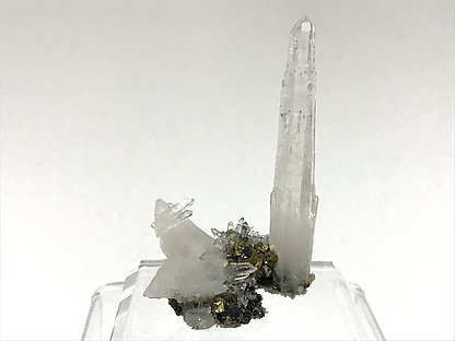 Quartz with Chalcopyrite and Sphalerite