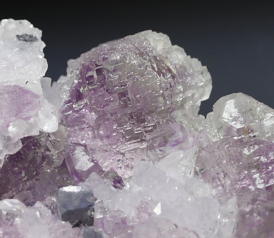 Fluorite with Quartz and Galena