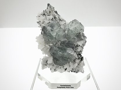 Fluorite with Calcite