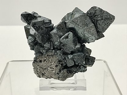 Magnetite (variety martite) on matrix