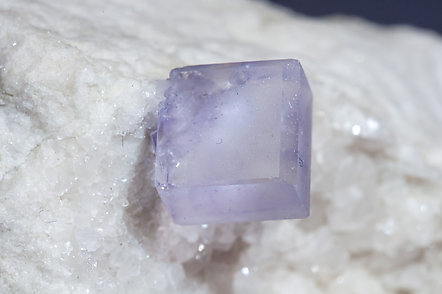 Fluorite with Quartz. 