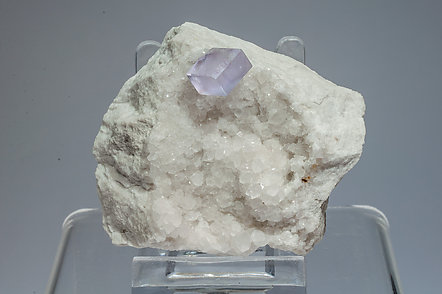 Fluorite with Quartz. 