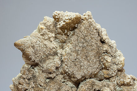 Smithsonite after Calcite with Hemimorphite