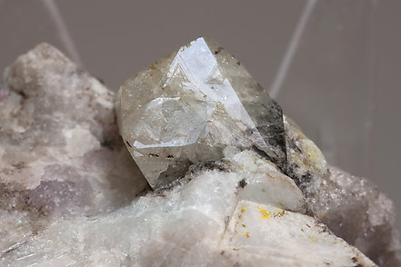 Rhodizite with Elbaite, Quartz and Feldspar