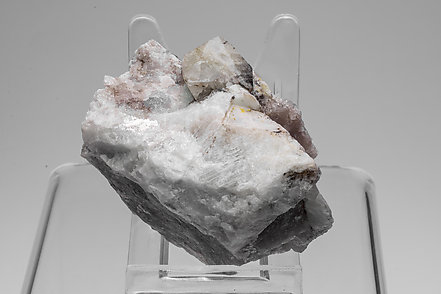 Rhodizite with Elbaite, Quartz and Feldspar