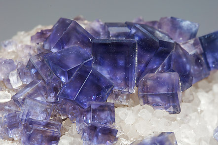 Fluorite with Quartz