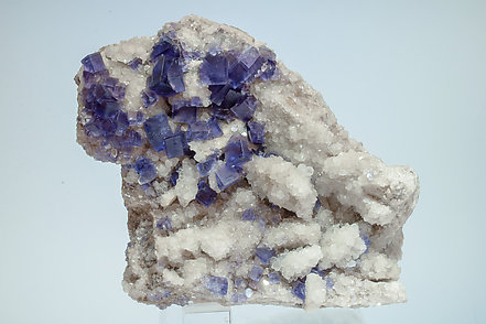 Fluorite with Quartz