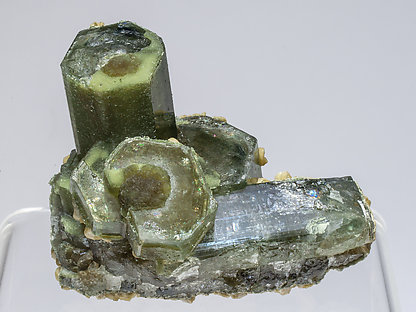 Fluorapatite with Siderite and Chlorite