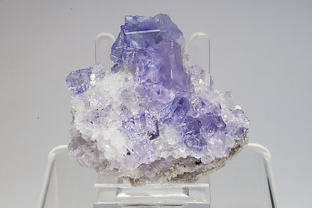 Fluorite with Quartz