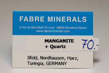 Manganite on Quartz