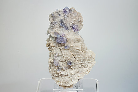 Fluorite with Quartz