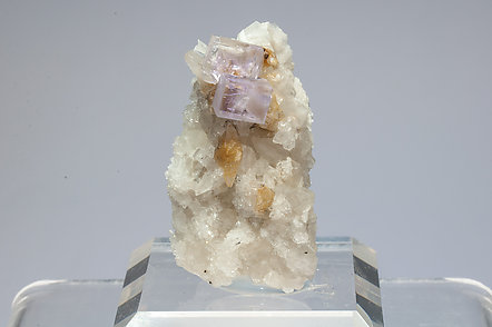 Fluorite with Quartz