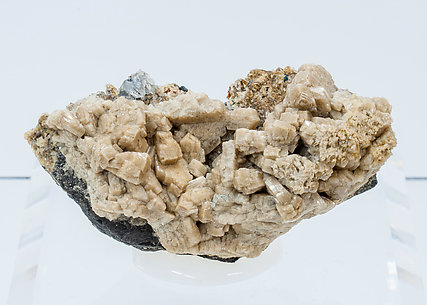 Whiteite-(CaMnMg) with Quartz, Lazulite and Siderite