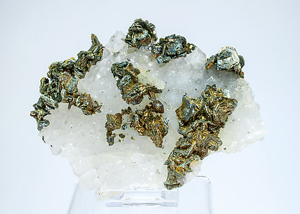 Marcasite on Quartz