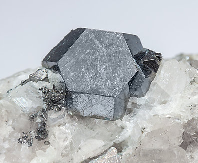 Carrollite with Calcite
