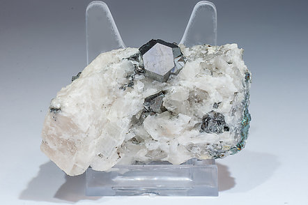 Carrollite with Calcite