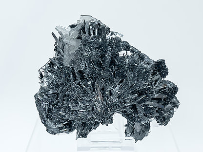 Stibnite with Baryte