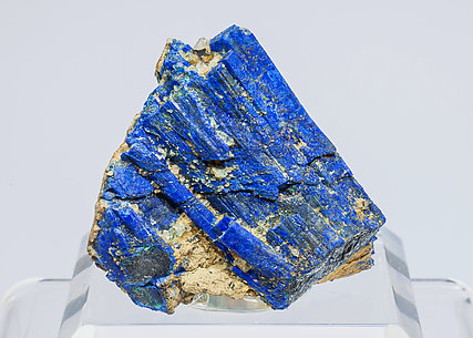 Chalcostibite with Azurite