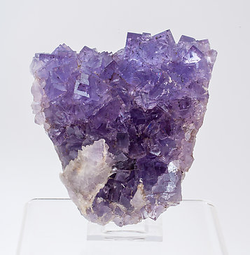 Fluorite with Baryte and Quartz