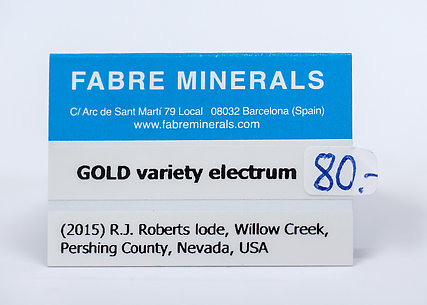 Gold (variety electrum)