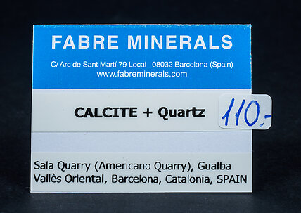 Calcite with Quartz