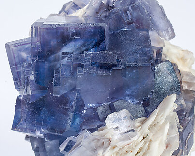 Fluorite with Baryte