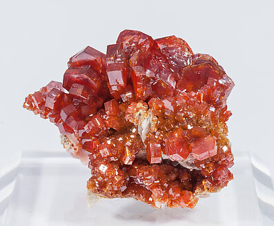 Vanadinite with Baryte