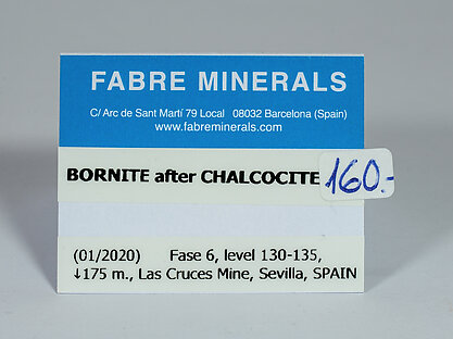 Bornite after Chalcocite