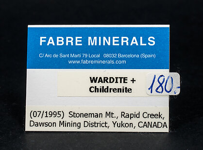 Wardite with Childrenite