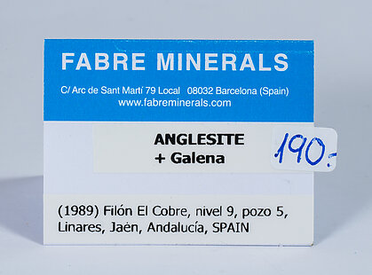 Anglesite with Galena