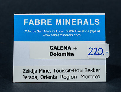 Galena with Dolomite