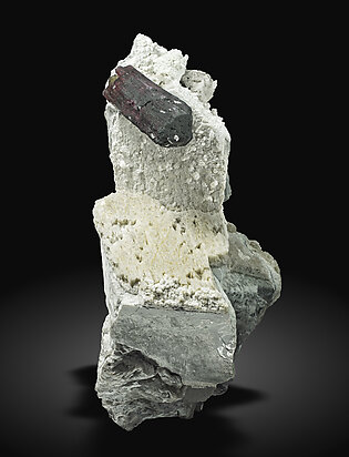 Elbaite-Schorl Series (variety rubellite)