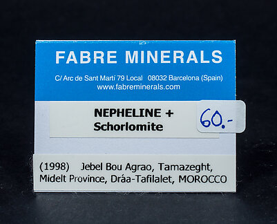 Nepheline with Schorlomite