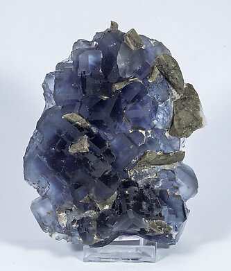 Fluorite with Quartz