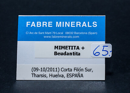 Mimetite with Beudantite