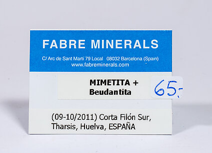 Mimetite with Beudantite