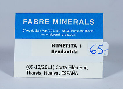 Mimetite with Beudantite