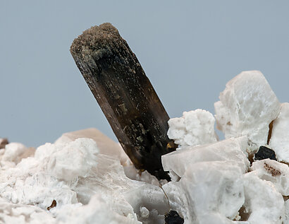 Elbaite-Schorl Series with Feldspar and Quartz. 