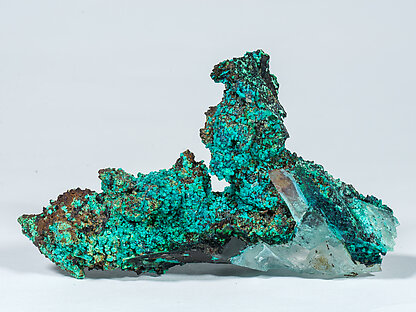 Chrysocolla with Quartz