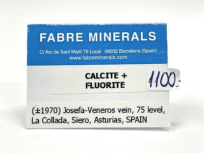 Calcita con Fluorita